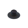 Sombrero Exclusivo de Lana Fina de Borrego Jaspeado Gris Oxford