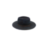 Sombrero Exclusivo de Lana Fina de Borrego Jaspeado Gris Oxford