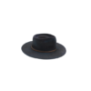 Sombrero Exclusivo de Lana Fina de Borrego Jaspeado Gris Oxford
