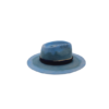 Sombrero Exclusivo de Lana Fina de Borrego Azul Jaspeado