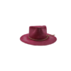 229 Sombrero Exclusivo de Lana Fina de Borrego Color Rosa Jaspeado