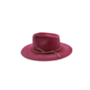 231 Sombrero Exclusivo de Lana Fina de Borrego Color Rosa Jaspeado