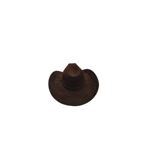 235 Sombrero De Gamuza