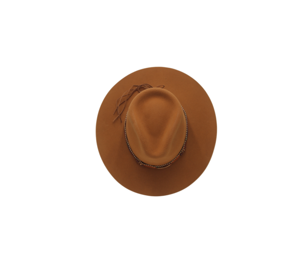 24 Sombrero de Lana Fina Rígida de Borrego