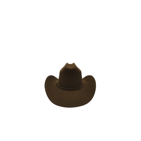 Sombrero de lana fina de borrego en horma patrón