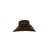 Sombrero de lana fina de borrego en horma patrón
