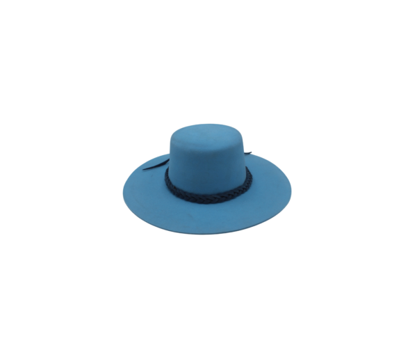 3 Sombrero de Lana Fina Rígida de Borrego