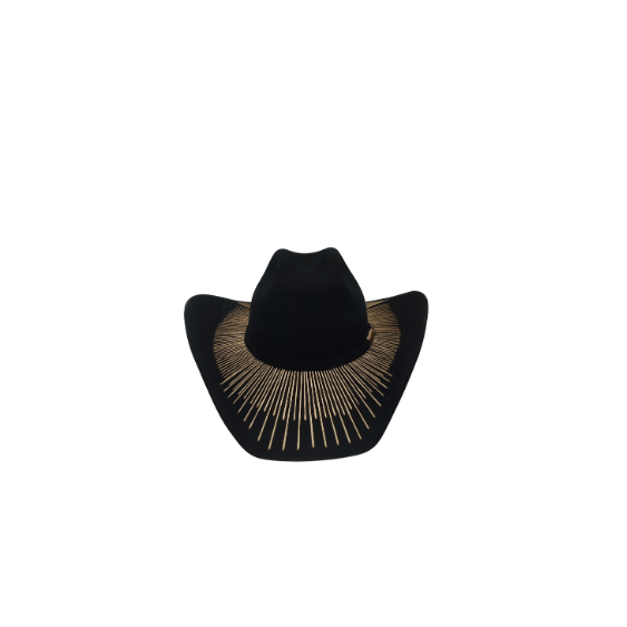 304 Sombrero Bordado de Seda