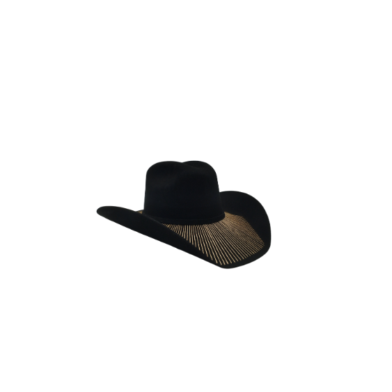 311 Sombrero Bordado de Seda