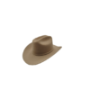 Sombrero de lana fina de borrego en horma Edson