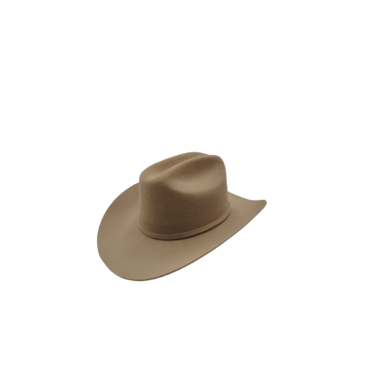 Sombrero de lana fina de borrego en horma Edson