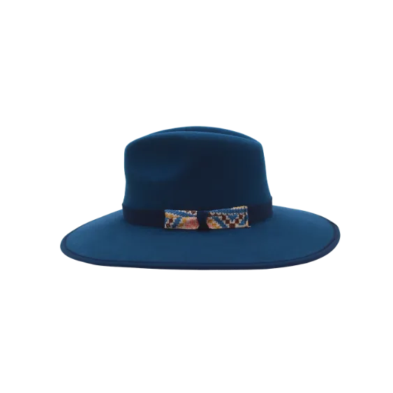 40 Sombrero Bordado de Punta de Cruz Coatlanes