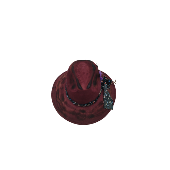 455 Sombrero de Gamuza Personalizado