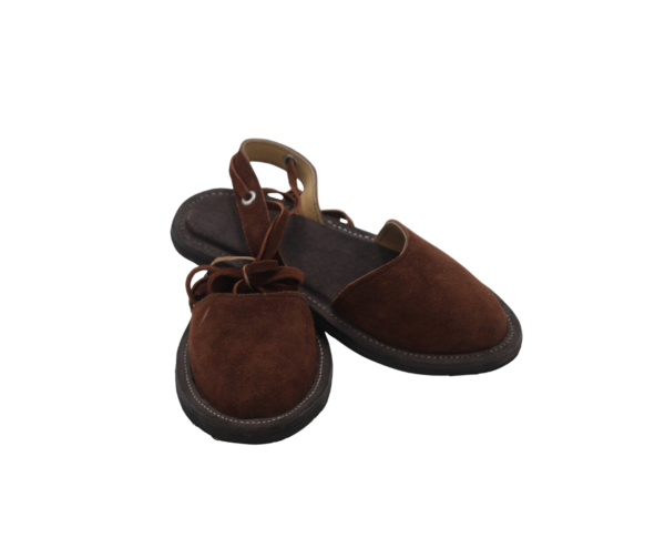 52 Huaraches de Gamuza con Punta Abierta