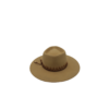 61 Sombrero de Lana Fina de Borrego Rigida
