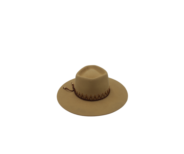 61 Sombrero de Lana Fina de Borrego Rigida