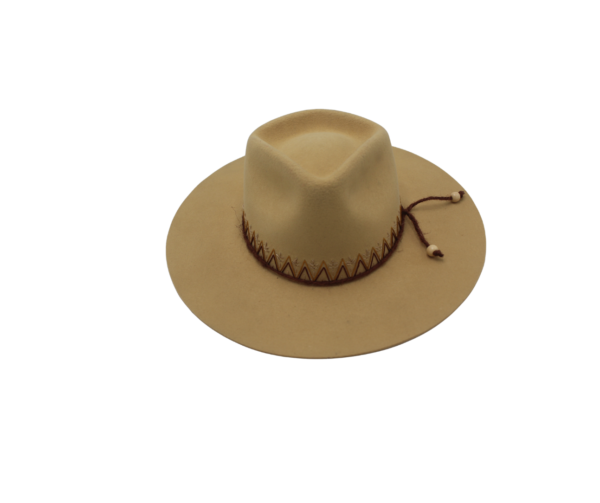 62 Sombrero de Lana Fina de Borrego Rigida