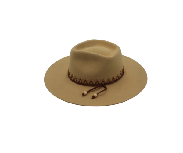 63 Sombrero de Lana Fina de Borrego Rigida