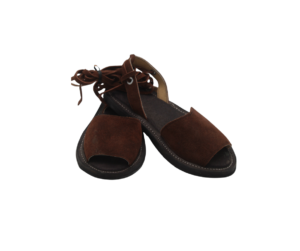 Huaraches de Gamuza con Diseño de Punta Abierta