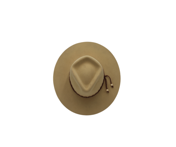 64 Sombrero de Lana Fina de Borrego Rigida