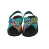 75 Huarache de Piel Tradicional Cruzado Bordado a Mano