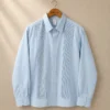 Guayabera Manga Larga con Randa de Semilla