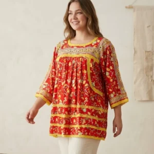 Blusa Deshilada Nacional Amarillo Canario