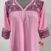 blusa deshilado  de margaritas  cajon completo
