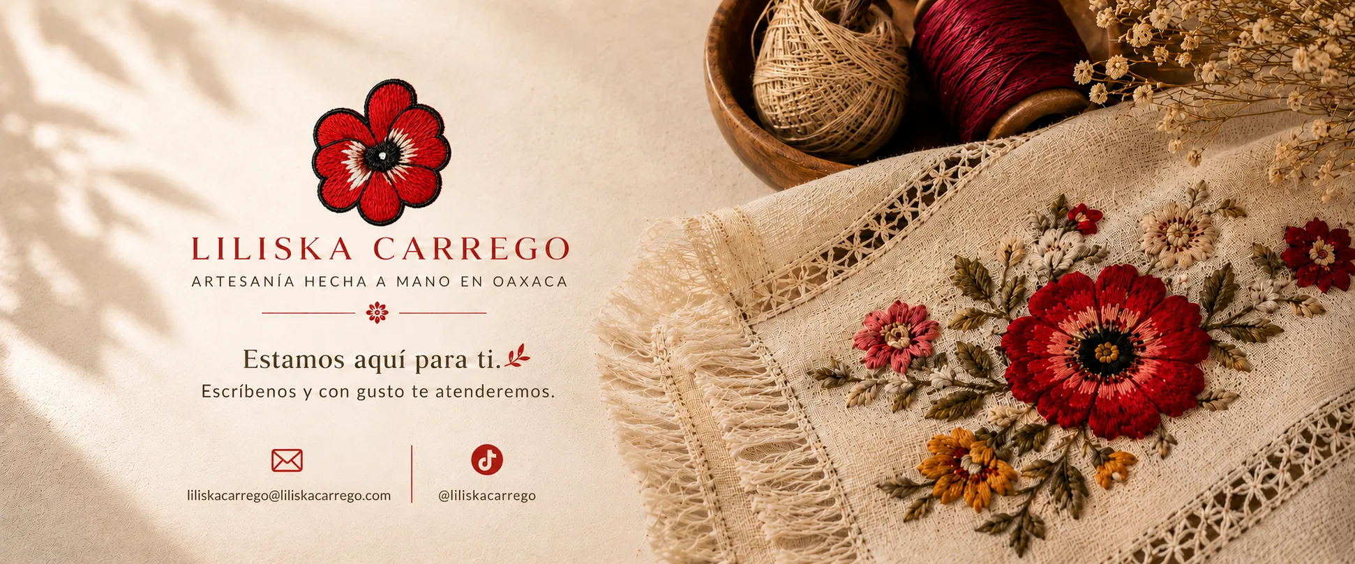 Portada de contacto Liliska Carrego