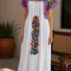 Huipil Bordado Multicolor