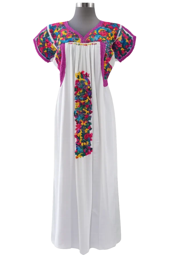 Huipil Bordado Multicolor