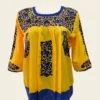 Blusa Bordada a Mano Pensamientos