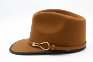 Sombrero tipo gorra de lana de borrego artesanal, edición limitada
