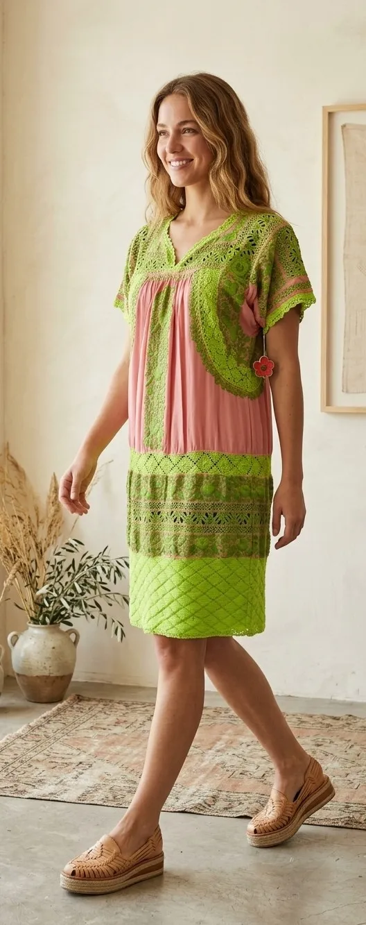 Vestido estilo Valles de Ocotlán