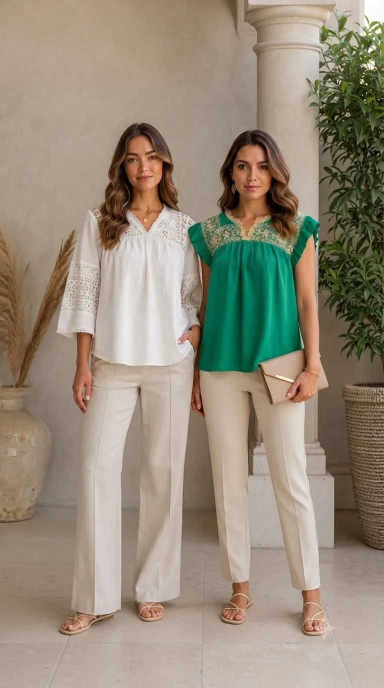 Blusas deshiladas artesanales de Oaxaca